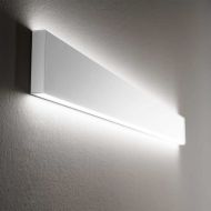 LINUS Linien-Wandleuchte 120 Lnge Die flache, lange Wandleuchte in Wei.