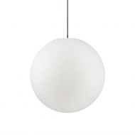 SOLE Hngeleuchte fr den Auenbereich Groe Hngeleuchte mit Kunststoff Schirm, 40 cm Durchmesser.