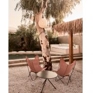 LUNA OUTDOOR Mond-Leuchte aus weiem Kunstharz Stilvolle Gestaltung mit der LUNA Auenleuchte.