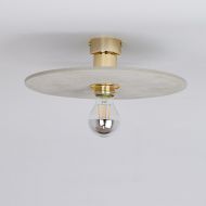 KASSY wall light with round ceramic shade Auch als dekorative Deckenleuchte geeignet.