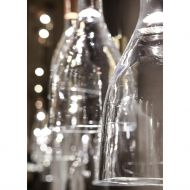 SCINTILLA Hochwertige Glasleuchte Diffusor aus dichwandigem Kristallglas.