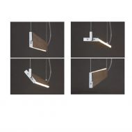 ESPADA Elegante LED Hngeleuchte - 120 cm Rotation der Lichtquelle.