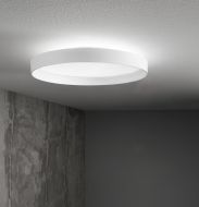 AUREA Moderne Deckenleuchte in Wei Deckenleuchte mit Uplight-Option.