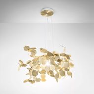 ANDROMEDA Italienische Design Hngeleuchte aus Messing Glnzendes Beispiel italienischer Handwerkskunst.