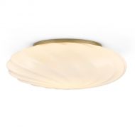 SWING Geschlossene Deckenleuchte aus Glas Glas-Deckeneluchte - � 35 cm, beleuchtet.