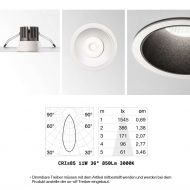 PLAY ROUND Einbaustrahler rund Details zum Einbaustrahler.