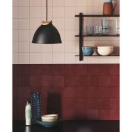 INGRA Moderne Pendelleuchte mit Holzaufhngung Schne Beleuchtung in der Kche ber der Arbeitsplatte.