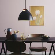 INGRA Moderne Pendelleuchte mit Holzaufhngung Moderne Pendelleuchte zur Beleuchtung des Essbereichs.