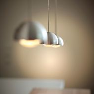 LEDIZIA Kleine Design Pendelleuchte mit Sensordimmung Minimalistische warm weie Beleuchtung.