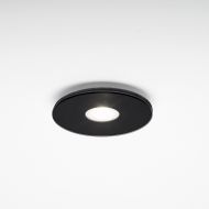 TET Flacher Aufbau-Spot dimmbar Heller Aufbau-Spot in Schwarz.