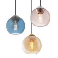 BACCIO Pendelleuchte mit farbigen Glas Schne Farb-Ensembles der Pendelleuchten mglich.