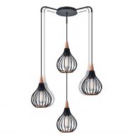 Deckenbaldachin mit 3-4 Kabelauslssen Aufhngungs-Beispiel des Deckenteils.