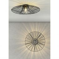 BASTO Groe dekorative Wandleuchte Decken- oder Wandleuchte mit 60 oder 80 cm.