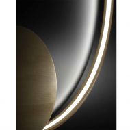 RINGS Ring LED Design Hngeleuchte Messing Hochwertige Material Messing.