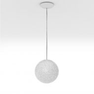 ICE BRIGHT Design globe pendant light Kugel-Lampe mit 20 cm Durchmesser.