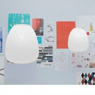 SOMU M Design Pendelleuchte Schne groe Lampe mit einer Hhe von 60 cm.