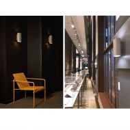 CONTEAK Elegante Wandleuchte aus Beton fr innen oder aussen Die Wandleuchte im ffentlichem Bereich.