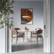 ZERIO Design Hngeleuchte Groe, runde Esstischleuchte.