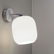 MUREA Verstellbare Wandleuchte aus Opalglas Schnes, gleichmiges Licht.
