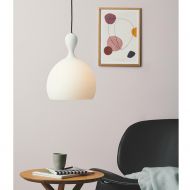 LYRIC Opalglas Pendelleuchte organisch Aussergewhnliche Esstisch-Leuchte.