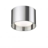 ANU Small flat ceiling light Gerader Spot in Chrom.