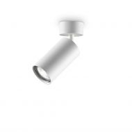 MINO Beweglicher Deckenspot Weier Deckenspot fr GU10 Leuchtmittel.