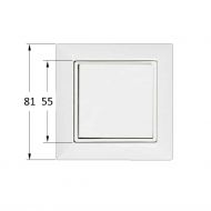 Bluetooth Funk-Taster fr Dimmersteuerung ber CASAMBI APP Abmessungen des CASAMBI Tasters