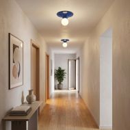 ZONG Farbige Deckenleuchte im 70er Jahre Stil Sch�ne Deckenlampe f�r den Flur.