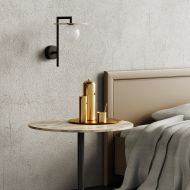 NIRO Design Wandleuchte mit Alabaster Besondere Design Wandleuchte aus Spanien.