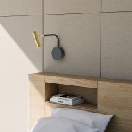 MIHO Dimmbare Wandleuchte mit beweglichem Arm Schne Spot-Leselampe am Bett.