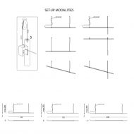 SYBILLA Lange schmale LED Linien-Pendelleuchte hhenverstellbar Die Leuchte ist hhenverstellbar.