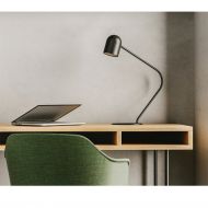 PAULI Large movable desk lamp Groe, minimalistische Schreibtischleuchte, matt Schwarz.