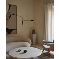 DEUX Wandleuchte mit zwei Auslegern Wandleuchte mit zwei Armen, Wohnzimmer.