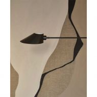 DEUX Wandleuchte mit zwei Auslegern Schirm der Wandleuchte, Lampensockel E27.