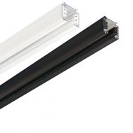 LINK 3-Phasen-Schiene optimiert fr Eutrac-Standard Track System Schiene in Schwarz oder Wei.