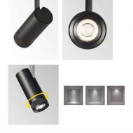 EOS Schienen-Spot mit verstellbaren Abstrahlwinkel Abstrahlwinkel verstellen.