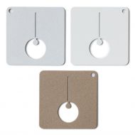 TRATTO MONO L�ngliche LED Wandleuchte Leuchte in Wei�, Lichtgrau und Sand.