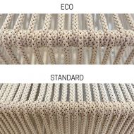 BANYO Groe geometrische Hngeleuchte aus Spanien Bespannung des Lampenschirms.