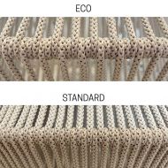 KIT POP 3-flam. Pendelleuchte mit buntem Schirmen Schirme in Eco oder dicheter Bespannung.