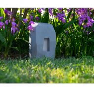 ZERMATT Orientierungsleuchte Garten Anthroposophischem Design mit abgerundeten Ecken.