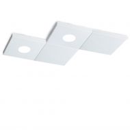 DOMI Flat ceiling lamp 1-light Modulare Deckenleuchte - Kacheln.