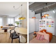 GAZTA Groe Design Hngeleuchte in vielen Farben Moderne Lampe fr den Wohnbereich.