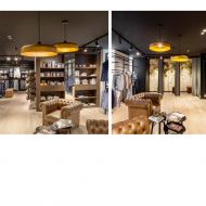 GAZTA Groe Design Hngeleuchte in vielen Farben Beleuchtung fr den Einzelhandel.