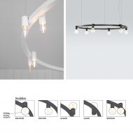 BALLZZZ Ring Hngeleuchte Positon der Fassung kann frei gewhlt werden.