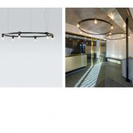 BALLZZZ Ring Hngeleuchte Beleuchtung fr Foyer, Treppenhaus oder Lobby.