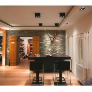 DJANGO FIXED 2er Deckenspot Hochwertiger 2-flammiger Deckenspot in Schwarz.