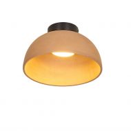 ABSIS ceiling lamp with ceramic lampshade Deckenlampe mit Dm 24 cm, Terracotta Lampenschirm.