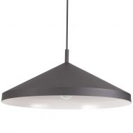 JUTTA Pendellampe aus Metall Groe Pendellampe in Schwarz.