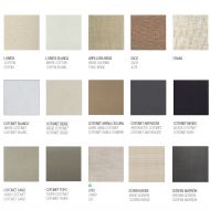 RONDA fabric ceiling lamp Stoffe f�r die Schirme zur Auswahl