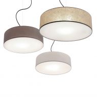 HANJA Hngelampe mit Stoffschirm Die Lampe wird in vielen Naturfarbenen Schirmen angeboten.